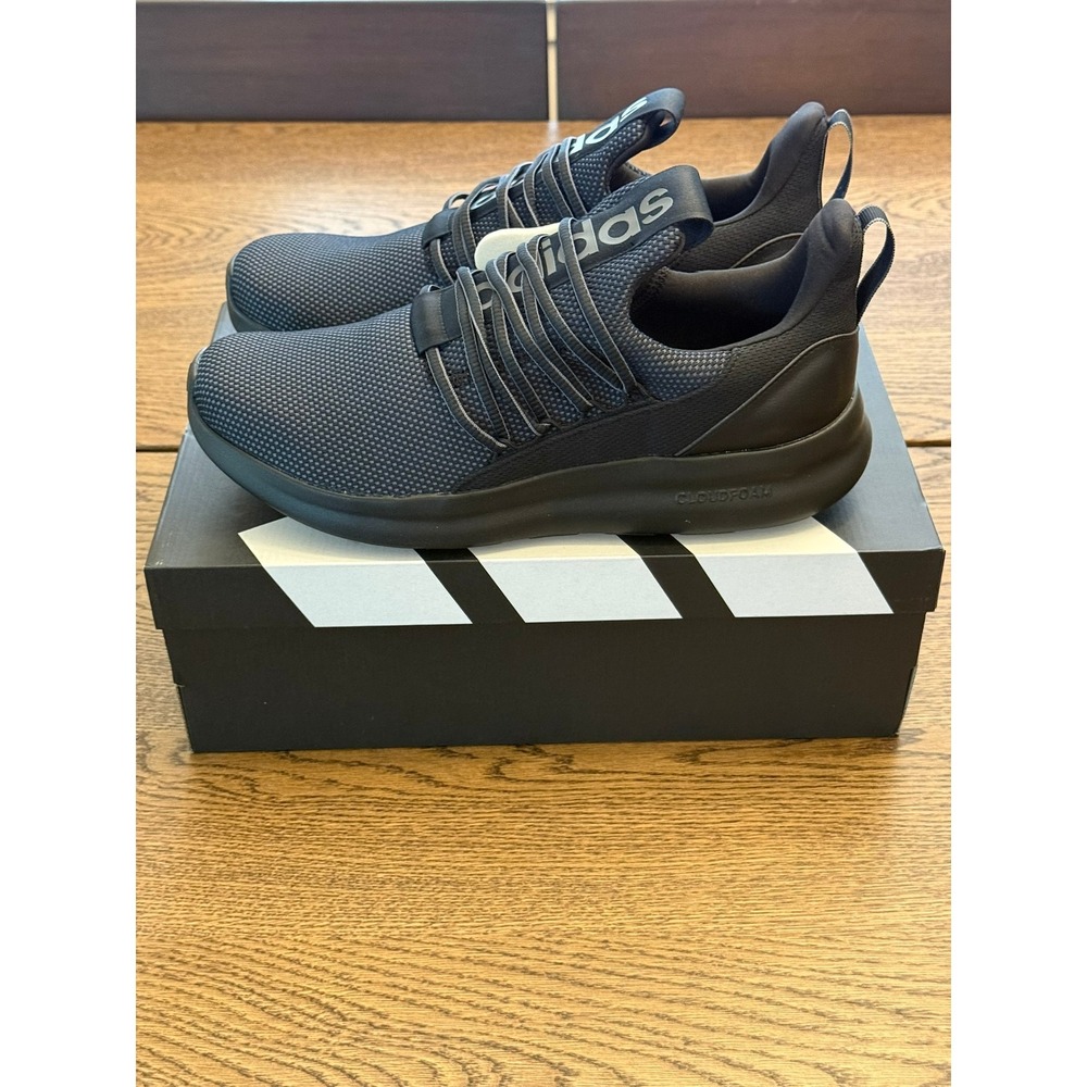 Adidas Lite Racer Adapt‎ 7.0 Men's Core Black Slip on Sneakers Size 11.5
